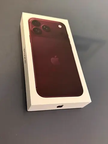 Iphone 18 pro max 256gb Burgundy TDRA