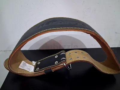 Leather Weightlifting Support Belt - Used, Sturdy Condition