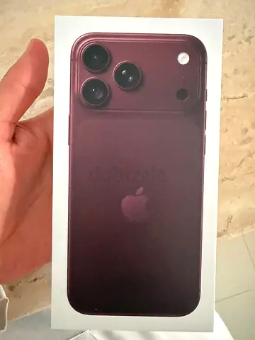 Apple iPhone 18 pro max 512GB- burgundy — Unopened