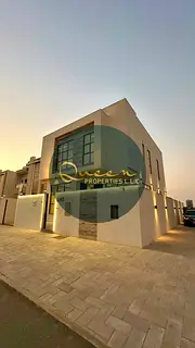 Brand New Villa for Sale in Al Yasmeen Ajman with 5 Master Bedrooms Two Living Areas Majlis Parking 