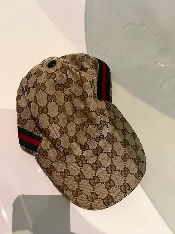 Gucci canvas hat