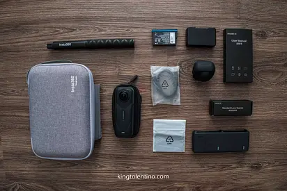 Insta360 ONE X5 360 Action Camera with Accessories (Good Condition)