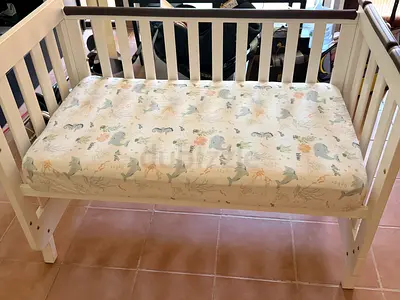 Boori Beech Wood Baby Cot / Convertible Baby Bed – AED 900