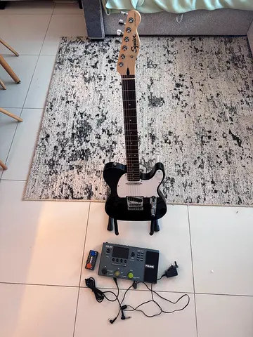 Squier Telecaster + NUX MG-30