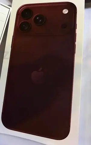Iphone 18 pro max 256 burgundy