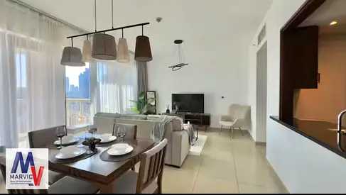 Burj Khalifa View | 1BR Apartment | Erin City Walk