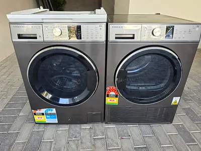 Fisher Paykel Washer 10kg & Dryer 9kg Set Flawless Condition