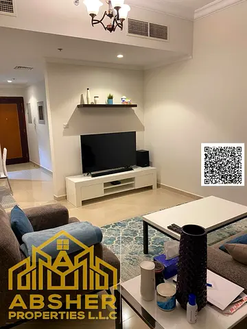 Spacious 1-Bedroom Apartment with Open View | Closed Kitchen + Parking – Concord Towers, Ajman