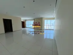 3BR apartment in Al Khan, Sharjah, AED 100,000/year. Free AC, master bedroom, 4 bathrooms, parking, 