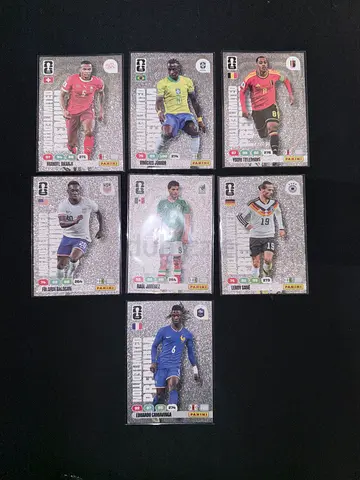 Panini FIFA World Cup 2026 Adrenalyn XL Premium 7 Card Lot