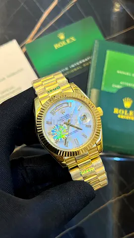 Rolex automatic sapphire glass mens watch
