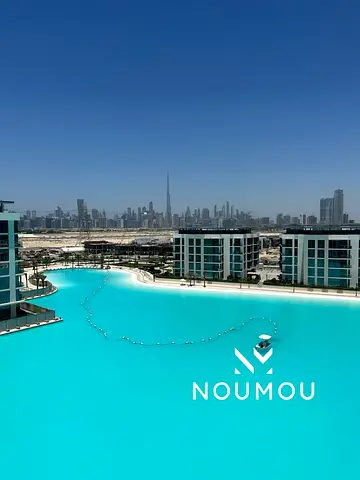 Burj Khalifa and Lagoon View | with all amenities | on High Floor