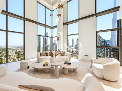 Upgraded 3BR Triplex Penthouse | Iconic Burj View