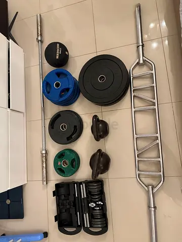 Home gym weights and equipment