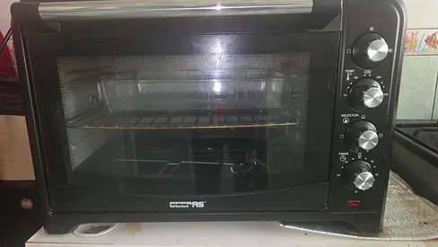 Geepas Electric Oven Toaster Oven - Used, Good Working Condition