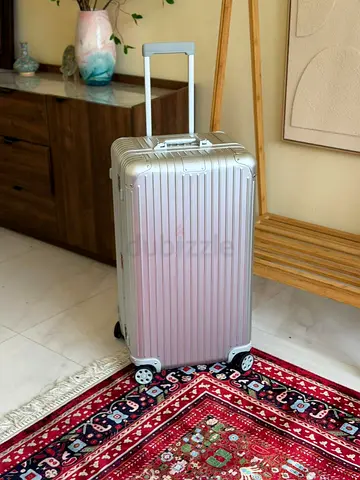 Rimowa silver Aluminum trunk