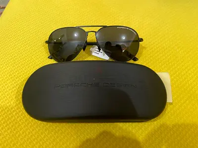 Porsche Design aviator sunglasses with hard case - like new