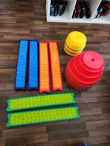 Gonge Build N' Balance Tactile Balancing Set - Kids Play Equipment