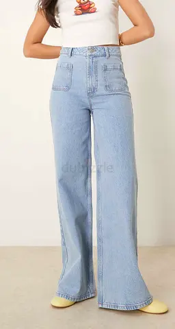 High Waist Wide Leg Jeans