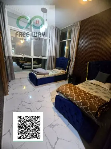 ✨ Features: Two bedrooms and a living room with very luxurious finishing. Spacious: 1,460 sq ft (136 m²).