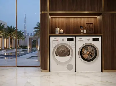 Siemens 9kg Washer & 9kg Dryer Set – Latest Model, Digital Clock, Free Delivery