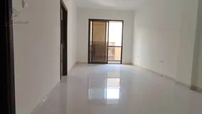 Brand new 1BR apartment for annual rent with central AC 2 baths balcony spacious layout prime locati