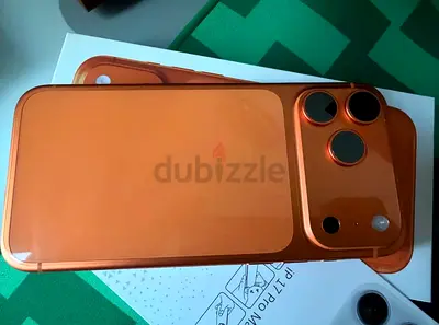 IPHONE 17 PRO MAX 256-Warranty until December - Orange