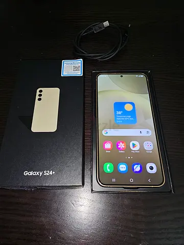 Samsung Galaxy S24 plus with box TDRA Dual physical Sim+ Esim 12/512Gb storage 1physical 1esim