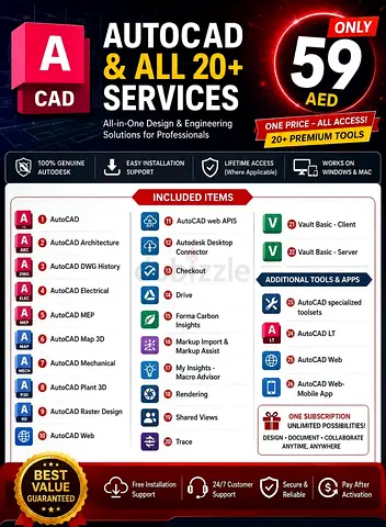 AutoCAD Full Bundle Pay after Activation