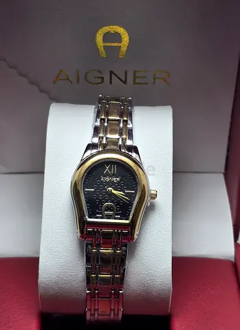 Aigner Ladies Two-Tone Wristwatch with Original Box