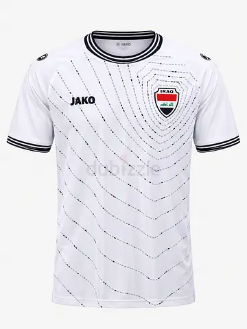 Iraq National Team White Football Jersey - Size Available