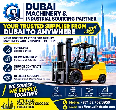 Light and Heavy Equipment Sale From Dubai