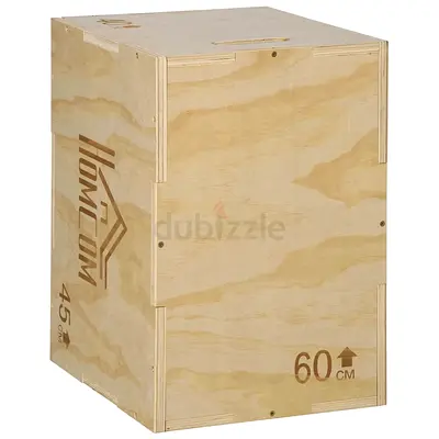 3-in-1 Wooden Plyometric Jump Box