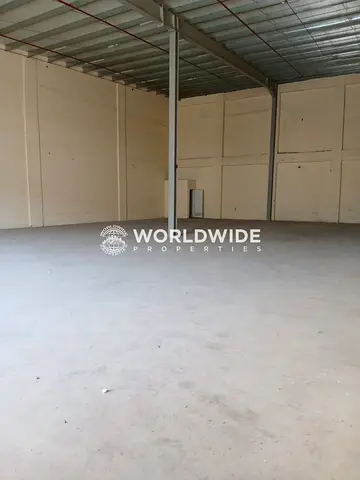 4,750 SQ FT Warehouse for Rent – Al Jurf Industrial Area 2 - 25 KW and large loading space. - AED 190,000