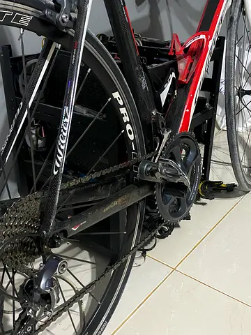 Wilier Carbon Road Bike Frame with Wheels and Drivetrain - Parts/Project