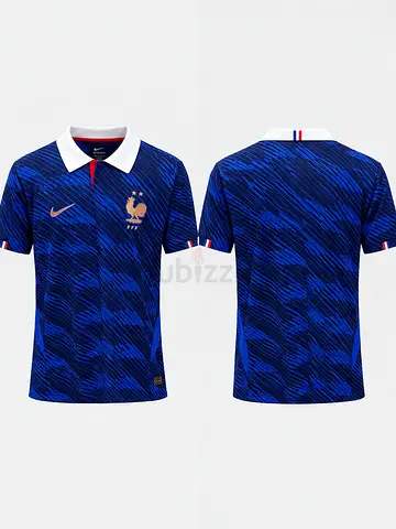 France 2026 Home Football Jersey - Blue Nike Size XL (Authentic Look)
