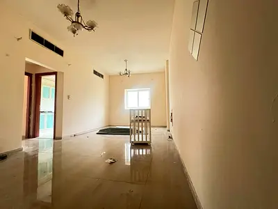 HOY OFFER FULLY SAPICIOUS NO DEPOSIT 1BHK WITH BALCONY NEAT AND CLEAN BUILDING ONLY FOR FAMILY JUST 30K IN AL QASIMIA