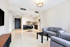 Spacious 1BR | Community & City Views | Furnished