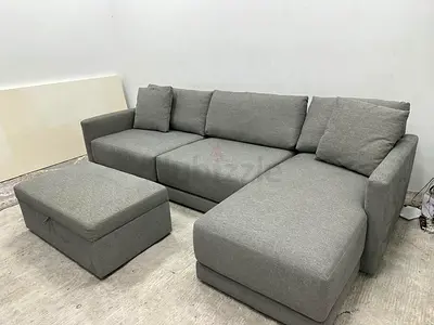 Excellent condition crate& barrel lshape sofa