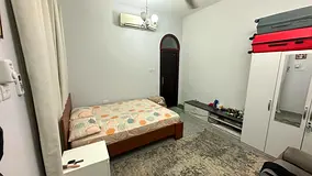 Room with attached bathroom in a spacious villa for family or married couples