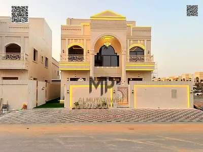 Luxury Villa for Sale in Ajman | 3-Story Sophisticated Design & Premium Finishes | Registration Fees Included | Prime Location Near All Essential Serv