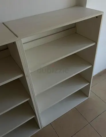 Solid Storage Cabinet / Shelving Unit - Excellent Condition