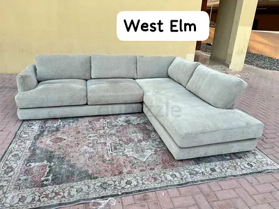 High Quality West elm Lshape Sofa Excellent condition