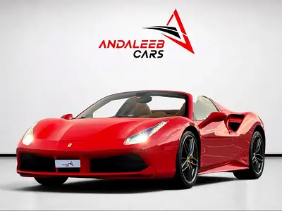 FERRARI 488 SPIDER | 670 HP V8 | FULL AL TAYER SERVICE HISTORY | 2017 GCC