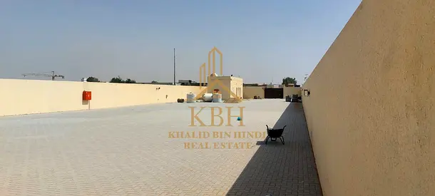 15,716 Sq. Ft. Industrial Yard for Rent in Al Sajaa, Sharjah | Near Main Road | 35 KW | 2 Offices | Kitchen