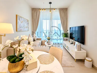 شقة بغرفة نوم واحدة في برج سكني || مفروشة بفخامة || تصميم واسع