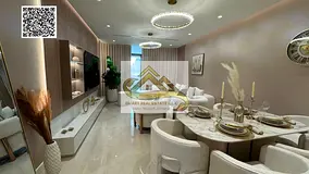 Fully furnished apartments in Ajman with 1% instal
