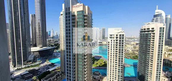 VACANT 2BHK FOUNTAIN & BURJ KHALIFA VIEW FOR RENT