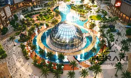 Crystal Lagoon and Dancing Fountains