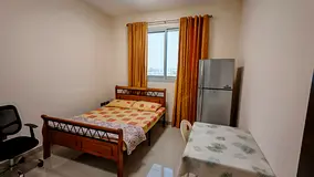 Furnished bedroom in Khalifa City for Indian Couple or Executive bachelor